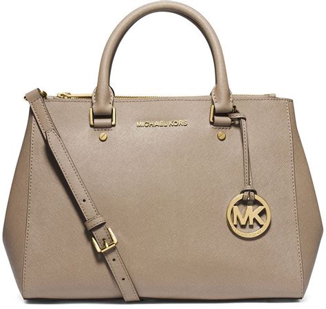 michael michael kors sutton medium satchel bag dark dune|MICHAEL Michael Kors Sutton Medium Tote Bag .